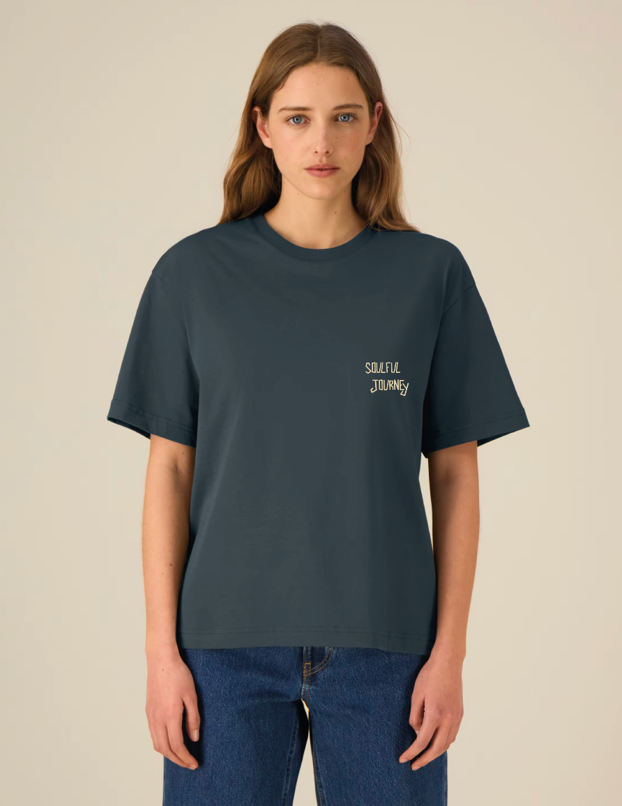 T-Shirt Shine From Within Indian Grey