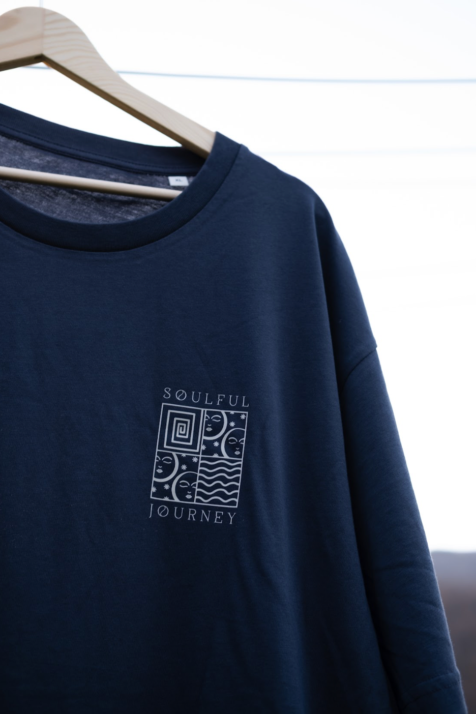 T-Shirt Make It Sacred Indian Grey