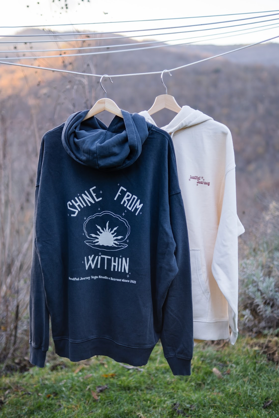 Felpa Shine From Within Indian Grey