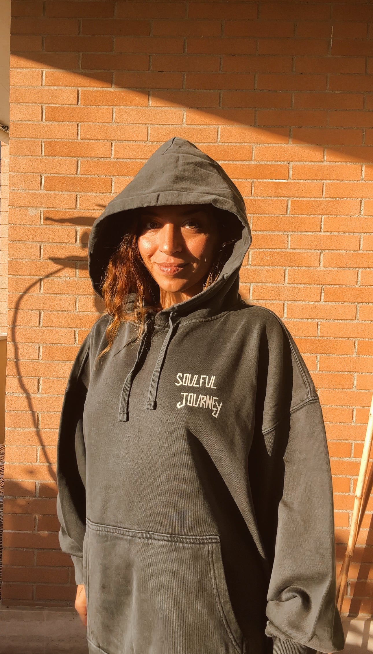 Felpa Shine From Within Indian Grey