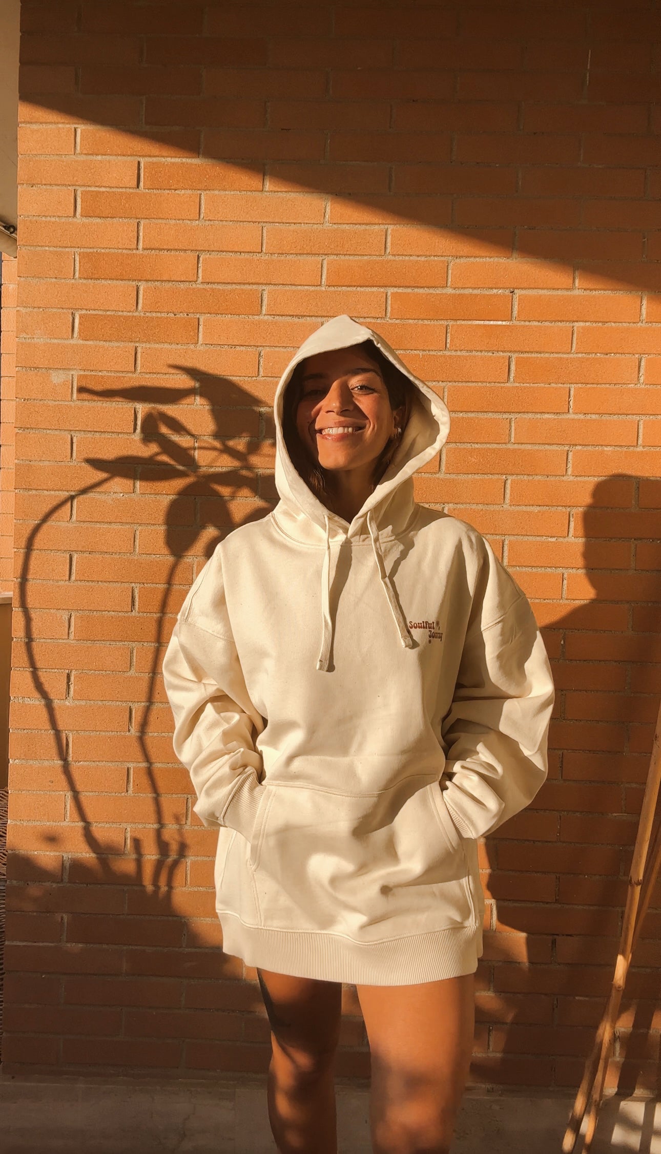 Felpa Sacred Rhythm, Sacred Flow Natural Raw